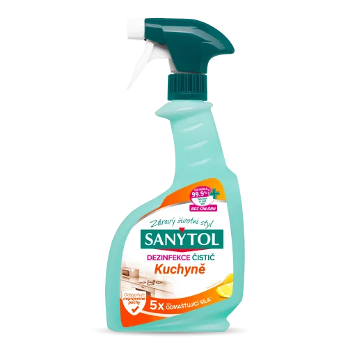 Sanytol dezinfekce kuchyně odmašťující 500 ml MR Super Cena