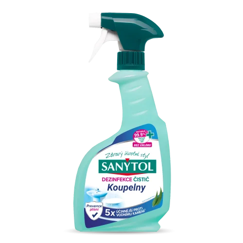 Sanytol dezinfekce koupelny na vodní kámen 500 ml MR Nová Kolekce