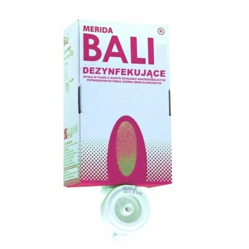 Časově Omezené Merida mýdlo pěnové Bali Sanitinas s dezinfekčním účinkem 700 g