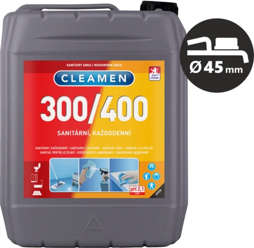 Cleamen 300/400 sanitární čistič 5 l Víkendová Akce