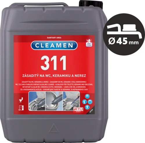 Cleamen 311 WC čistič zásaditý 5 l Cenově Výhodný