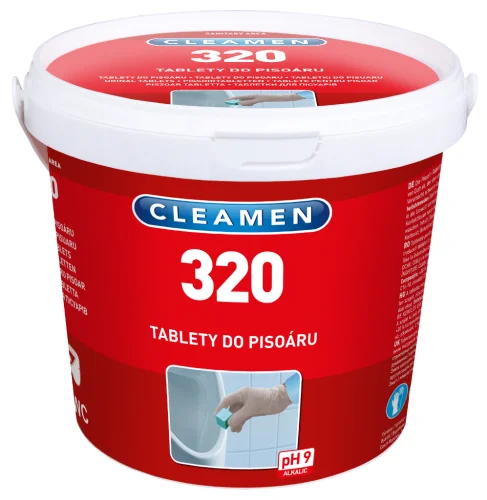 Rychlé Dodání Cleamen 320 tablety do pisoáru 1,5 kg