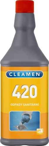 Novinka Cleamen 420 odpady sanitární 1 l