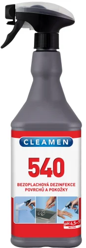 Cleamen 540 dezi AP 1 l s rozprašovačem dezinfekce předmětů Nejprodávanější