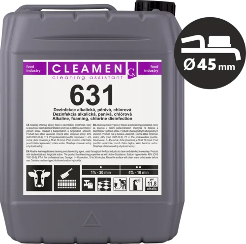 Nejprodávanější Cleamen 631 dezinfekce podlah 6 kg