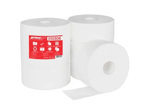 Nakupujte Hned primaSOFT papír toaletní Jumbo 230, 2vr. celulóza, 180 m, 6 rolí