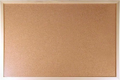 Korková tabule s dřevěným rámem 40 x 60 cm Nová Kolekce