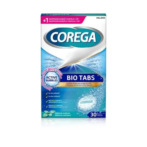 Tablety čisticí na zuby Corega 30 tabl. Poslední Šance