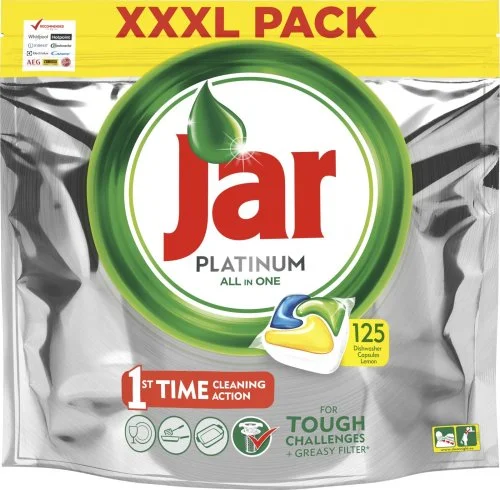 Top Prodej Jar kapsle na nádobí Platinum Yellow 125 ks