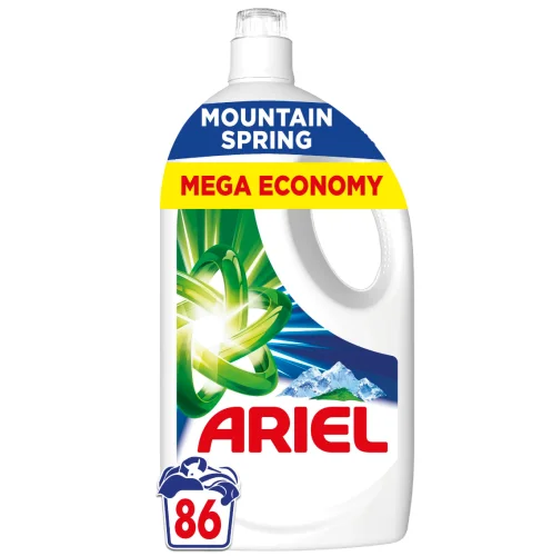 Přímo Od Výrobce Ariel prací gel Mountain Spring 86 PD, 4,5 l