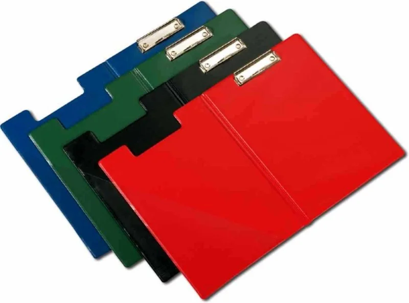 PODLOŽKA NA PSANÍ A4 S KLIPEM PVC UZAVÍRATELNÁ MIX BAREV Akce