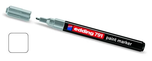 Expresní Doručení POPISOVAČ EDDING 791 lakový bílý 1-2mm