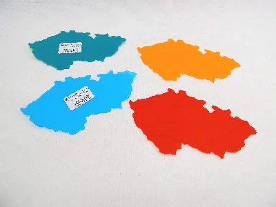 Obrysová mapka ČR PP 3915 Značkový