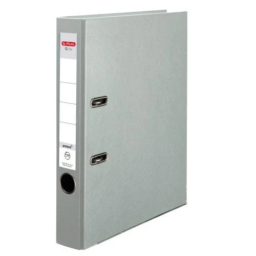 Herlitz Pákový Pákový pořadač A4/5 cm, Q.file protect šedý Top Prodej