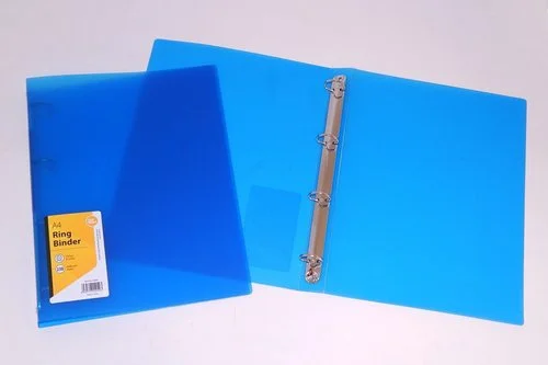 Pořadač A4 3cm 4-krouž., modrý Odeslání Ihned