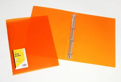 Cenový Hit Pořadač A4 3cm 4-krouž., oranžový