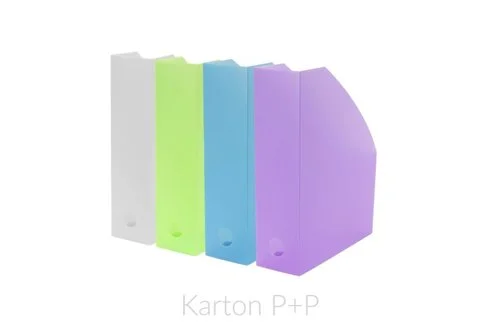 Karton P+P Magazín box PP1mm Opaline Frosty modrá Zlevněný