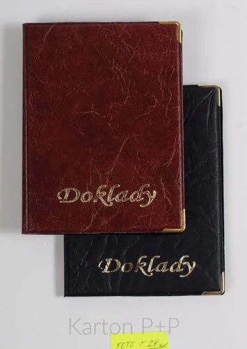 Hit Sezóny Karton P+P Obal na doklady ozdobný kůže Eko