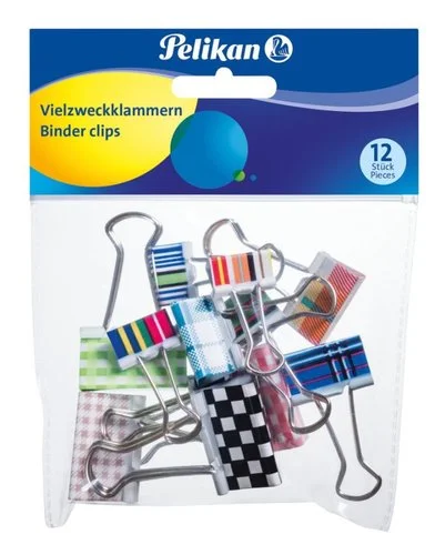 Herlitz Klipy barevné, 12ks/3velikosti Must-Have