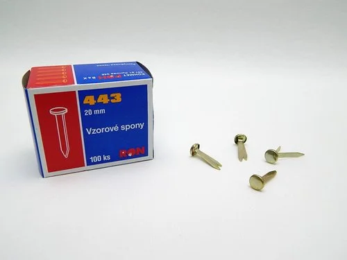 Spony vzorové 443 20mm RON Originální