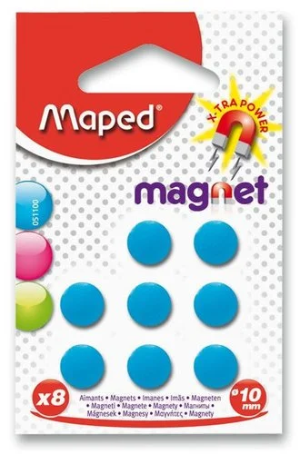 Kulaté magnety Maped - průměr 10 mm, 8 ks Originální
