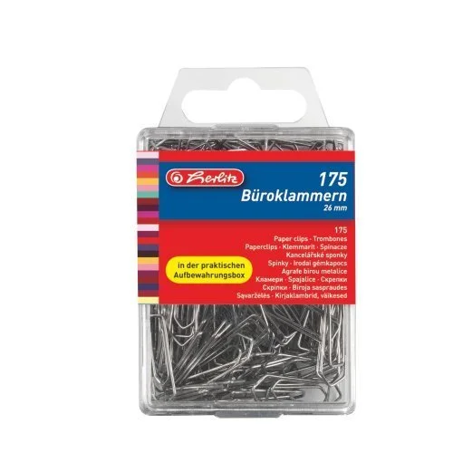 Herlitz Kancelářské sponky 26mm Finální Výprodej