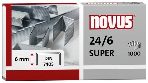 Oblíbený Novus drátky 24/6 SUPER