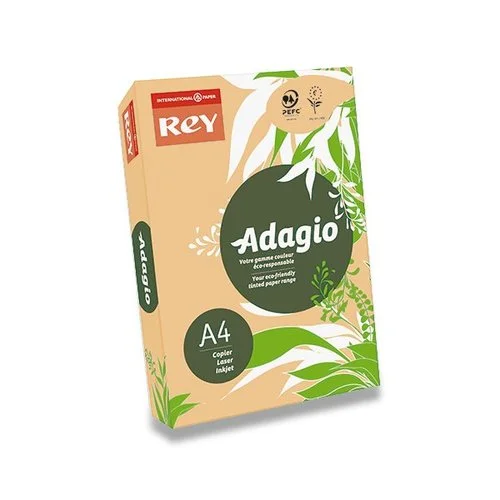 Barevný papír Rey Adagio - A4, 80 g, 500 listů, pastelový žlutý Vrácení Zdarma