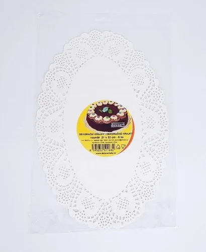 Krajka Dessertovál 21x32 / 8 ks / 2511632 Koupit Online