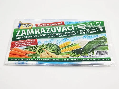 Víkendová Akce Sáček zamražovací 25x35cm/40 ks 17my /135/