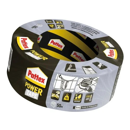 Poslední Šance Henkel Pattex - Power Tape lepicí páska, 50 m, stříbrná