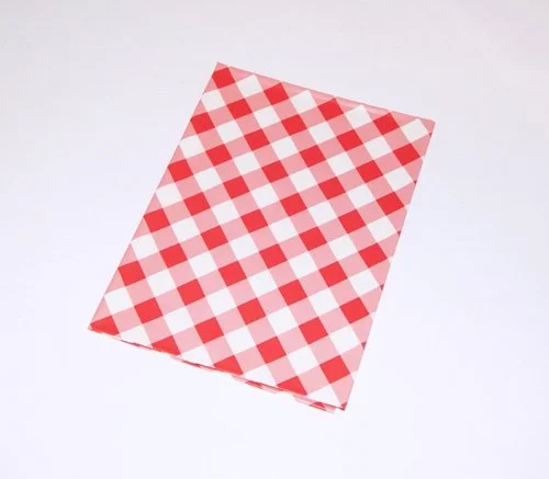 Expresní Doručení Ubrus PVC 65x50cm - červená kostka