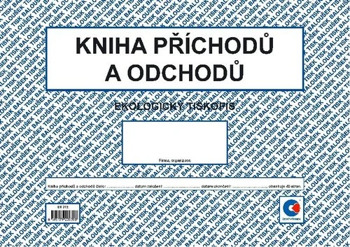 Kniha příchodů a odchodů A4 (oboustranná) Aktuální