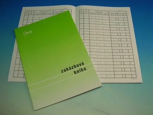 Nová Kolekce Zakázková kniha A4