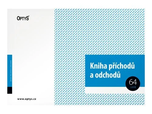 Kniha příchodů a odchodů A4, 64 listů Levný