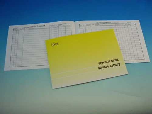 Bezpečná Platba Provozní deník plynové kotelny A4