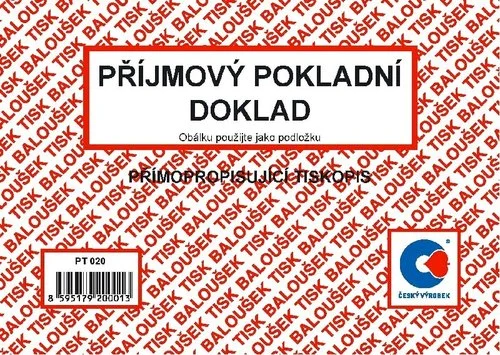 Příjmový pokladní doklad A6 Nízká Cena