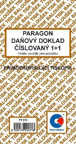 Ihned K Objednání Paragon - daňový doklad číslovaný