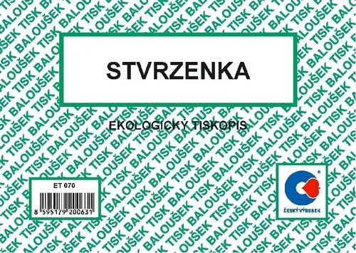 Cenový Hit Stvrzenka A6