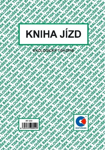 Super Cena Kniha jízd A5 - maxi (firemní a soukromávozidla, oboustranná)