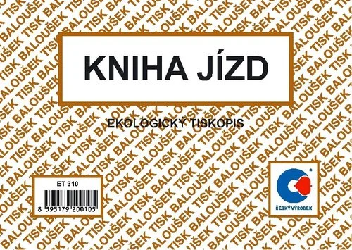 Přímo Od Výrobce Kniha jízd A6 - maxi (firemní a soukromávozidla, oboustranná)