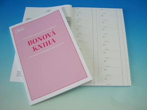 Bonová kniha A4 Akce