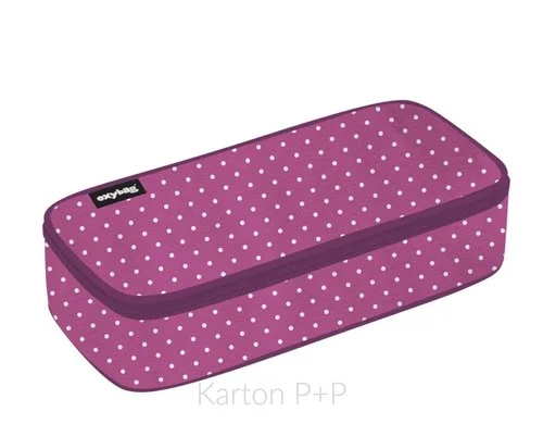 Karton P+P Pouzdro etue komfort Violet dots Sleva