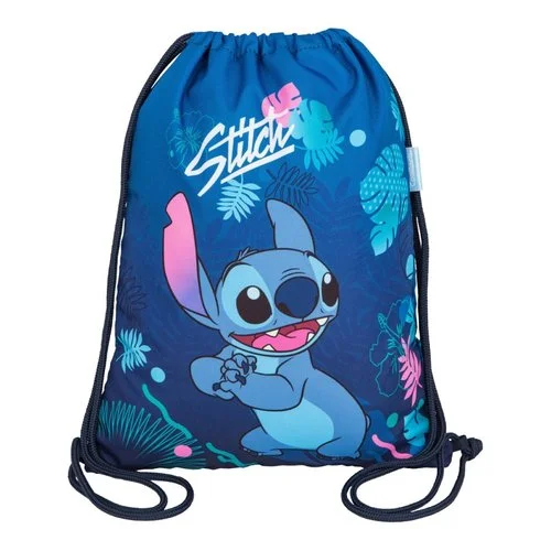 Colorino dětský stahovací vak - Stitch, v: 42 × š: 33 cm, PES Rychlé Dodání
