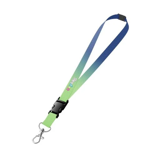 Klíčenka s karabinkou OXY Ombre Blue Ověřený