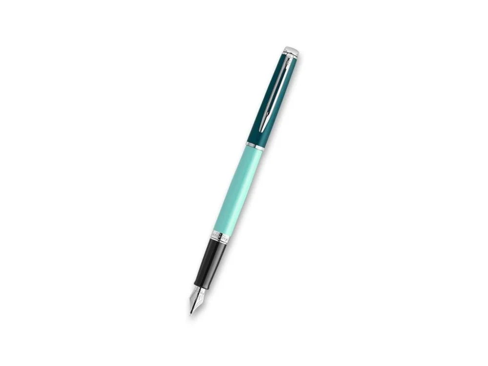 Nejprodávanější Plnicí pero Waterman Hémisphère Colour Blocking Green CT - hrot F