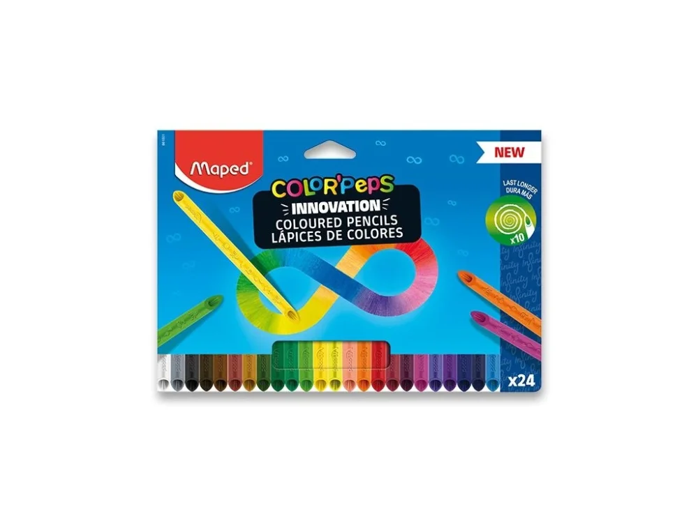 Jen Po Omezenou Doba Pastelky Maped Color'Peps Infinity - 24 barev