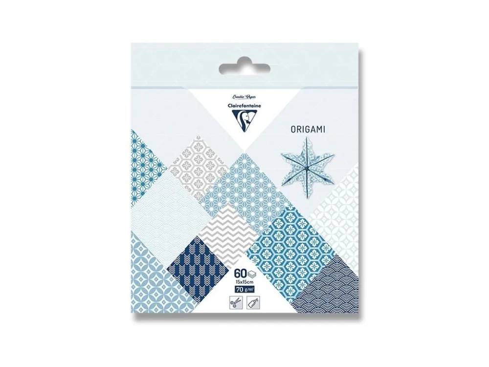 Sada papírů Clairefontaine Origami Winter - 60 listů Poslední Šance