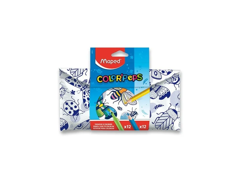 Nejprodávanější Pouzdro na psací potřeby Color’Peps Pencil Case - 24 ks