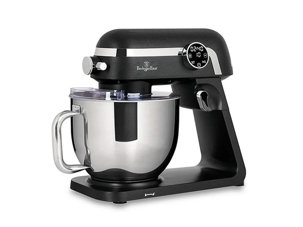 Akční Nabídka BERLINGERHAUS Kuchyňský robot 1800 W Matte Black Collection BH-9529